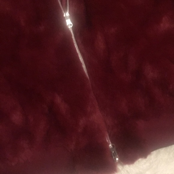 🎈SOLS justfab faux fur bomber jacket - Picture 5 of 8